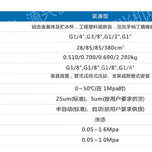 全盛气动 QSPC QPC 气源处理 C1-04L 调压阀 气源处理器C系列