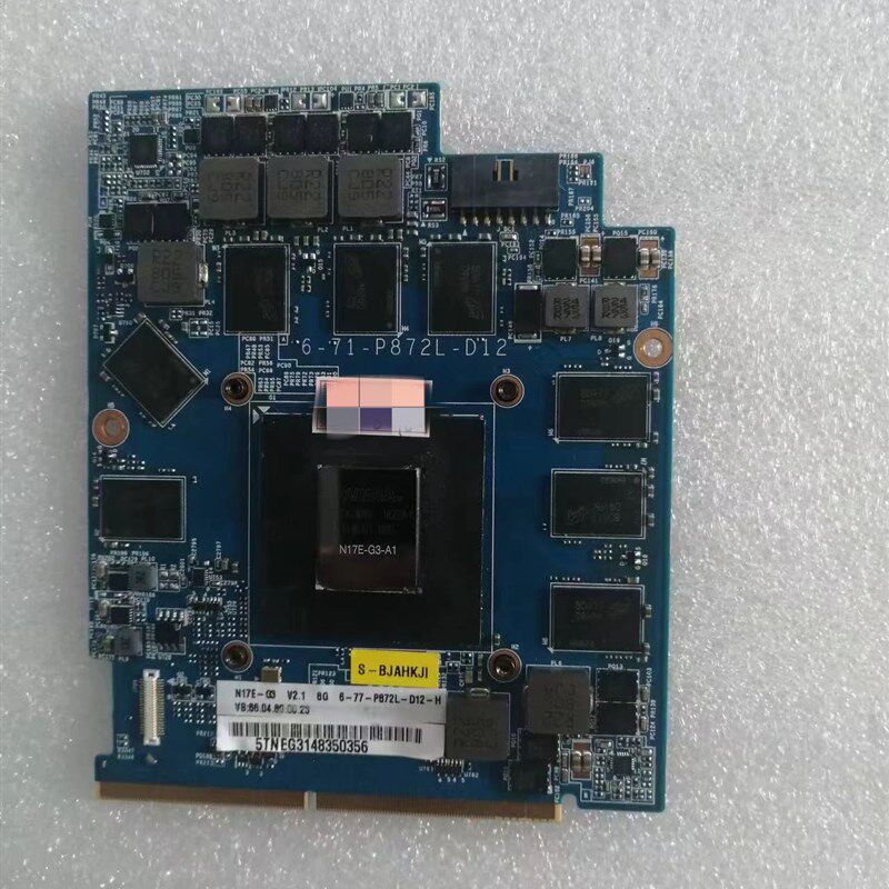 蓝天异形卡gtx1080 mxm 笔记本显卡板神舟p870 p775 p751 p750图片