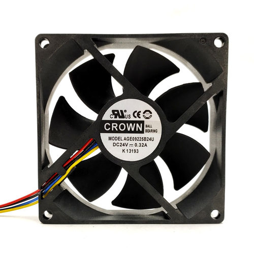 CROWN AGE09225B24U 9225 9025 24V 0.32A 9cm大风量变频器风扇