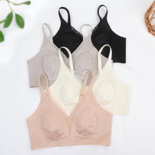 自然小铺 2025商场同款提拉内衣超薄无痕兔兔杯无痕无钢圈文胸女