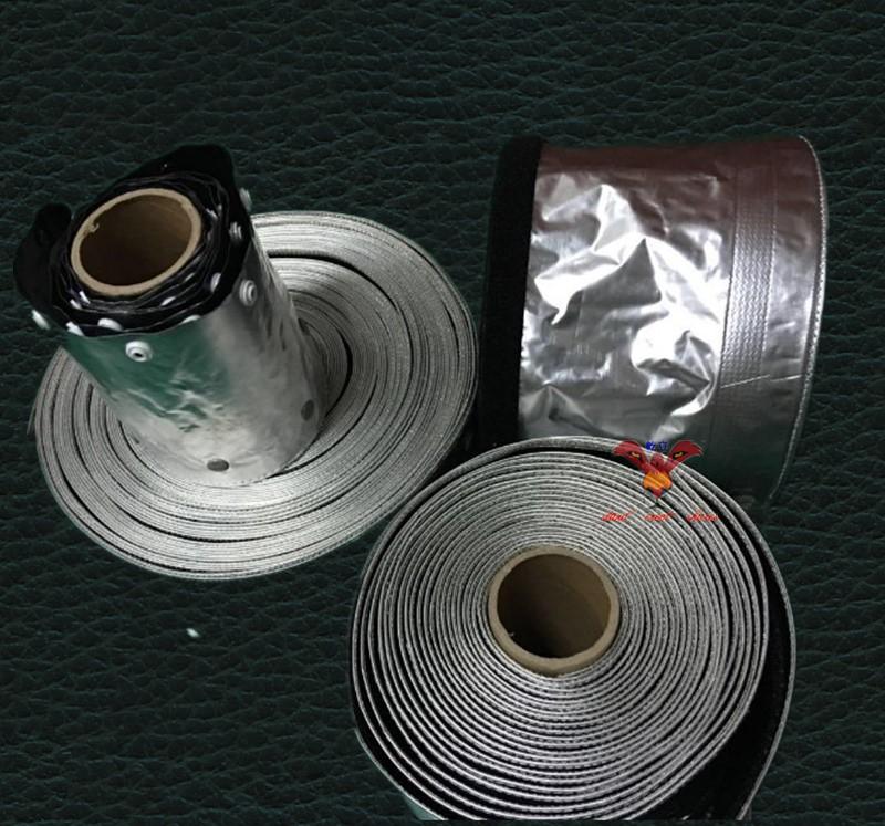 粘式EMC防电磁波抗干扰铝箔粘式套管信号屏蔽结束带FAM 25米