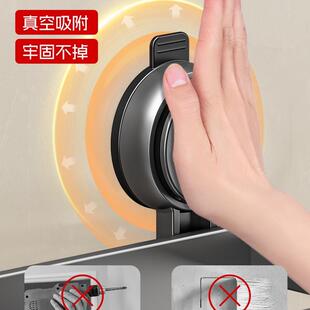 卫生间置物浴挂毛巾架子吸盘式室所洗澡间免厕打孔多功架CFW能收