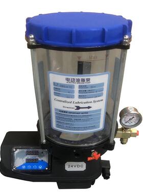 电动油1脂948泵自动打油24V220VV润滑泵380V四路黄2油泵大功率新