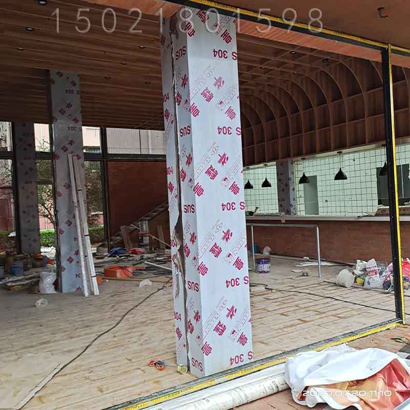 不锈钢装饰线条折弯焊接安装