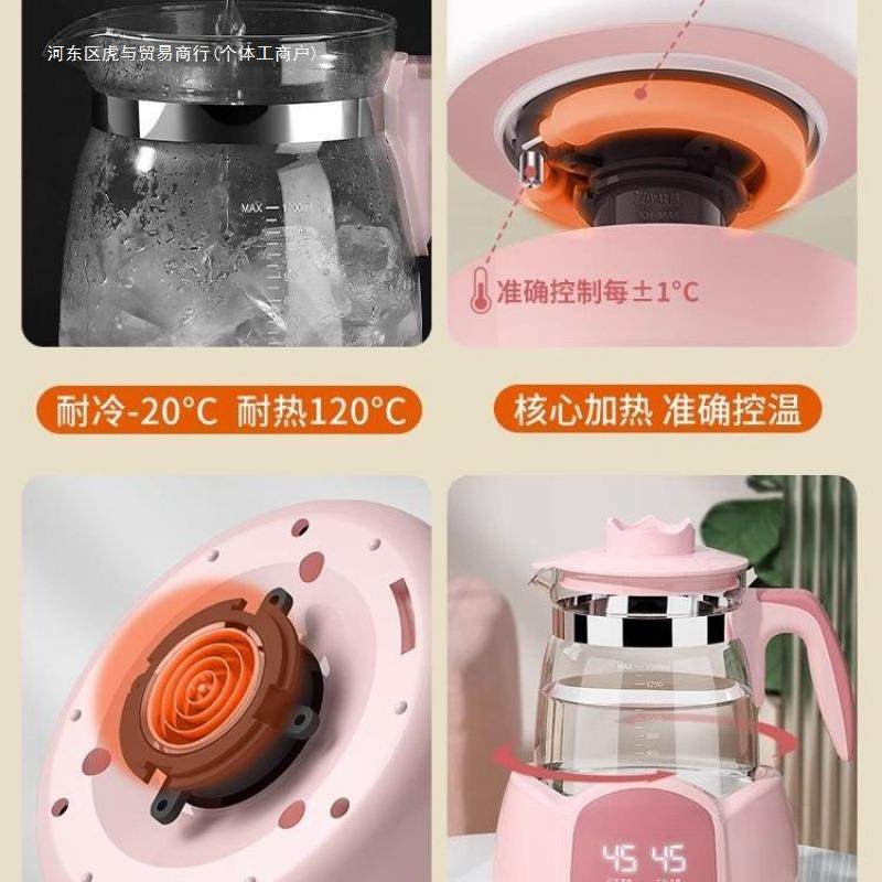 恒全温电热烧水壶热水528家用开水壶自动茶保温一体泡煮壶玻璃器