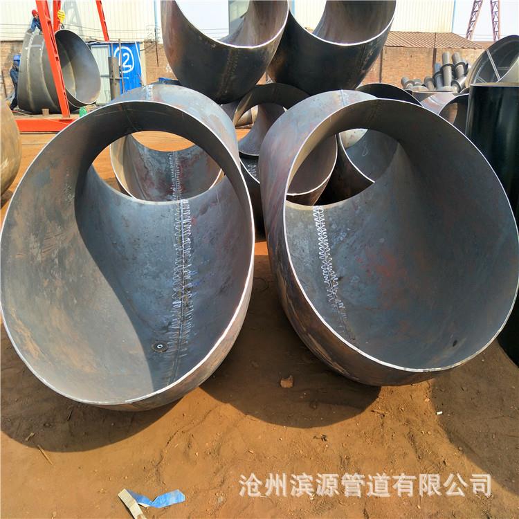 0°弯头dn900*米1D.1.5D焊接弯头口径虾9腰弯大头90°-DN9异径弯