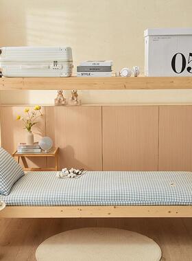 床棉花褥47896熙子洗水棉可拆洗学床褥垫褥子宿舍床生垫床褥子上