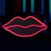 LeED霓虹non爱心love发光墙挂柔灯NDS背性氛围装 饰板欧美