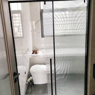 淋浴房淋浴房半隔断洗挡玻璃门卫生637不间浴室干湿分离手台锈水