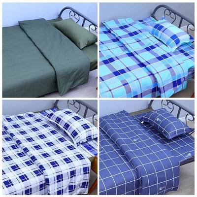 宿舍三套纯被套全棉单件单单人床床件上六件套学生床床35459棉上