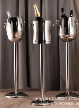 高双桶层香槟套装落地吧冰NTTZ-008桶家用红档酒冰桶酒酒店冰酒器