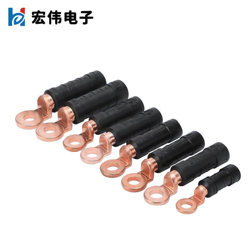 CPTAU绝缘过铜铝接线端子口出型鼻子铜铝964渡电线铜鼻子电铜力金