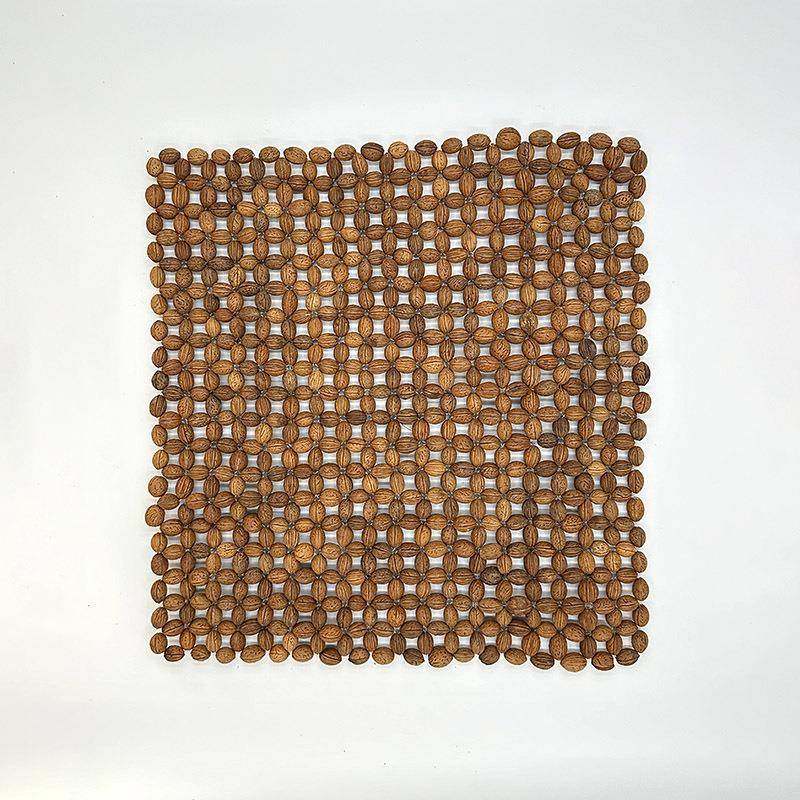 夏-季木珠坐垫汽车座垫腰靠通风气靠摩护腰按办公室座椅背透垫腰,居家布艺,美臀垫/保健坐垫,淘宝优惠券,粉丝福利购,淘宝优惠卷