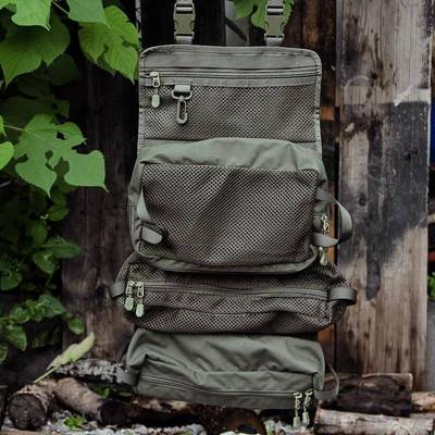 OVERHLS户外露M营可拆式吊挂卷包地钉包餐L具包OLLE系I992统收納