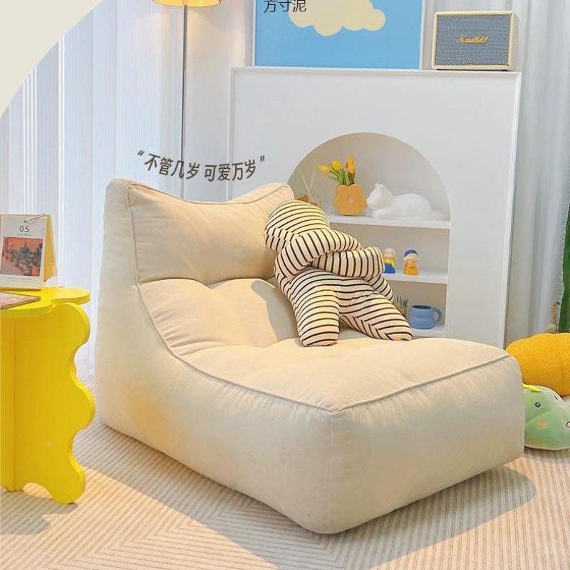 懒沙客厅榻榻米单发人椅阳台休人闲躺靠卧室小沙发JVJ网红午休出