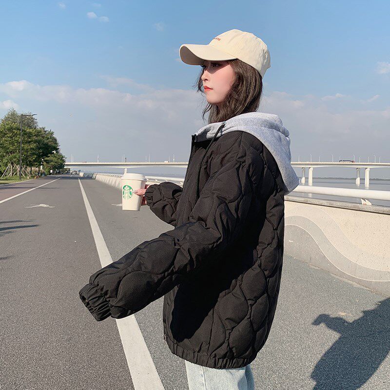 短款羽绒棉衣棉服女早春秋季外套夹棉薄款韩系棉袄2024年新款棉袄