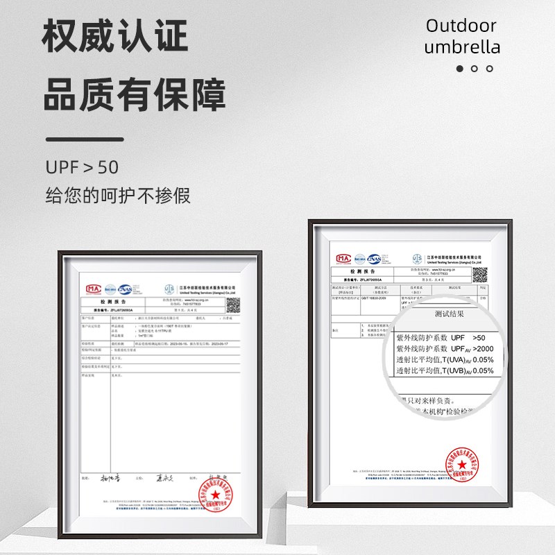 云笙户外b遮阳伞大号摆摊雨伞推车庭院太阳伞长方形四方遮阳伞