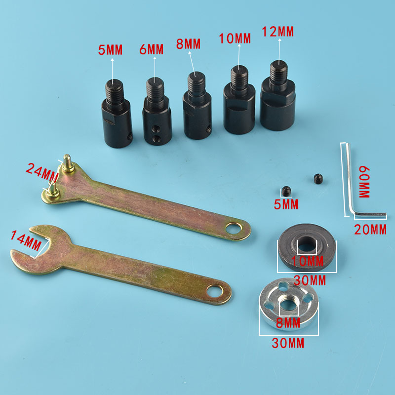 电机连接套改装角膜机775电机轴头转接头马达夹头电机改装切割机