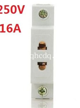AC30配电箱插座 10A 16A 25A 2孔 两孔 模数化插座导轨式插座