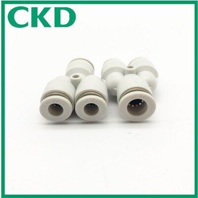 CKD原装接头Y型变径三通GWY64-0/GWY86-0/GWY108-0/GWY1210-0