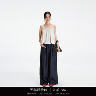 COTEMP DYSANIXA VEST 26SS新款尼夏娃娃背心吊带短裤女