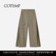 喇叭裤 COTEMP 子女 26SS新款 休闲宽松拼接工装 STYX PANTS