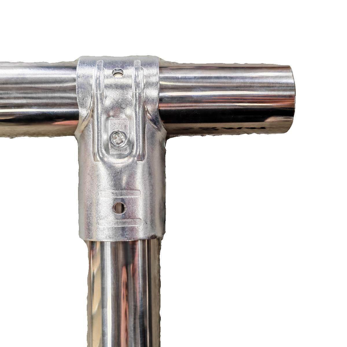 卡扣38mm圆管镀锌铁管管接头连接件圆管连接件不锈钢配件固定钢管