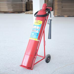 东消厂家推车式MTT/24KG二氧化碳灭火器 手推大型工厂用CO2灭火器