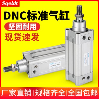 费斯托型标准气缸SE/DNC32/40/50/63/80/100/125-25X75X125 PPV-A