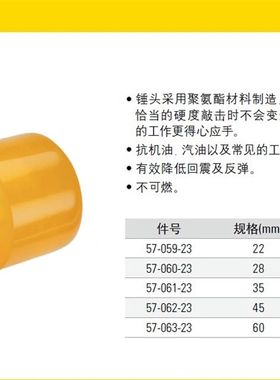 正品史丹利工具木柄安装锤头57-059-23 060 061 062 063