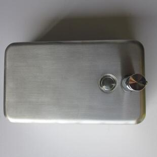 手动皂液器盒3184分4不锈钢沙光平面洗手消毒液配给器长固ST-V150