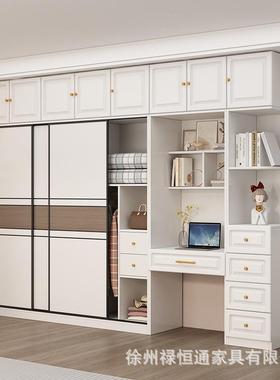 实QOF木柜家衣用大量容组装简房易柜子卧室出租靠墙耐用衣橱储物