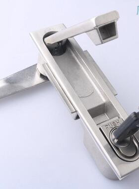 30不锈MS480钢平制面锁MS480机1箱控柜锁MS4490高低压控制开关柜