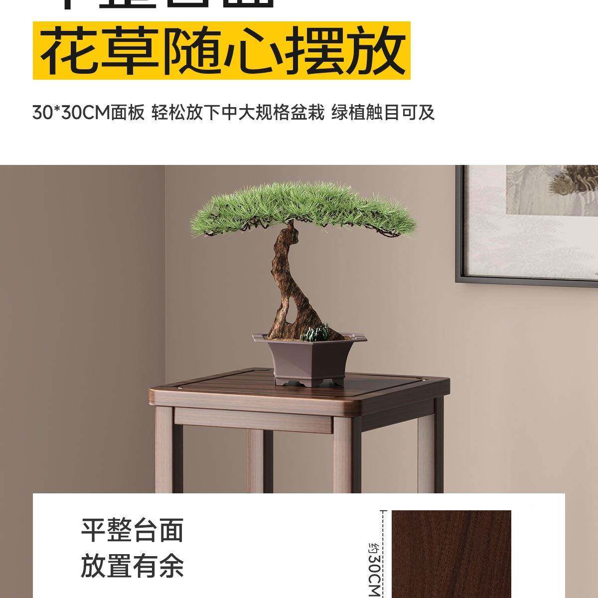 XKW花架子客厅落地式w2025新款中室式内绿摆萝植物摆件放架置物架