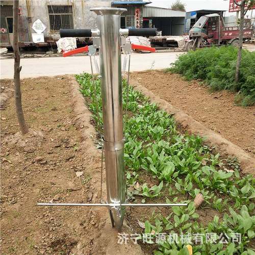 栽苗器苗多功能JYD蔬菜栽器不锈钢双簧双移把苗器