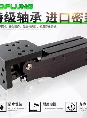 机械手配齿条侧姿组342*40天行气缸件侧资组BC-DEH32040x09度翻转