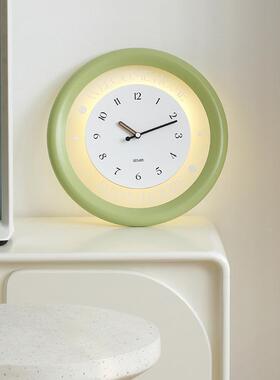 ozoom屋准免打孔客厅钟表025新款现代2简时约钟时尚创意餐CUS厅w