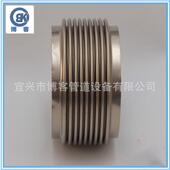 不锈钢真空柔性波纹管单层薄壁金属波纹管304弹性元 件