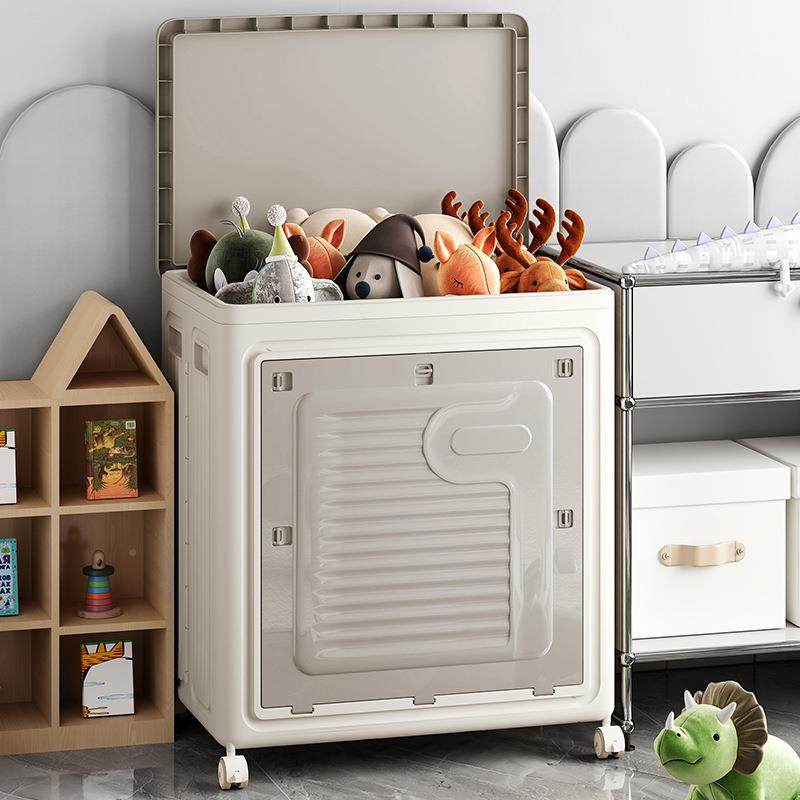 衣收服专用纳大箱折叠整理箱带盖加厚加硬翻盖收纳柜ZDZ家储用超