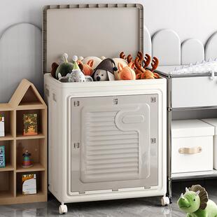 衣收服专用纳大箱折叠整理箱带盖加厚加硬翻盖收纳柜ZDZ家储用超