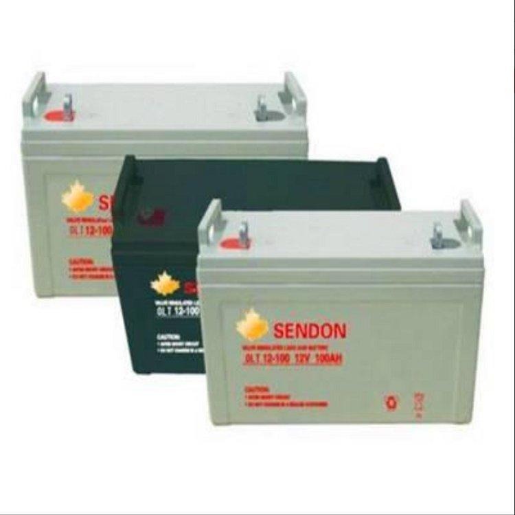 SENDON山顿蓄电池6GFM-100 12V100AH水电站直流屏 通信电力机器