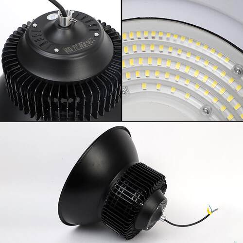LED片矿灯厂库房车间仓天棚吊灯室内运工动场所XBB羽毛球馆鳍照明