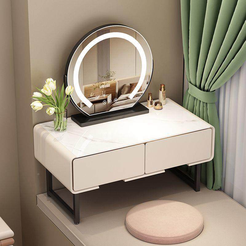 网妆户型榻榻米红小飘窗无品牌/小型收纳化柜氛围台灯一体梳妆台