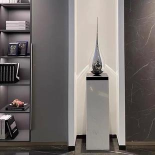 现代轻水滴塑摆件处抽象客厅玄关过道ILG商场奢雕酒店橱窗售楼装