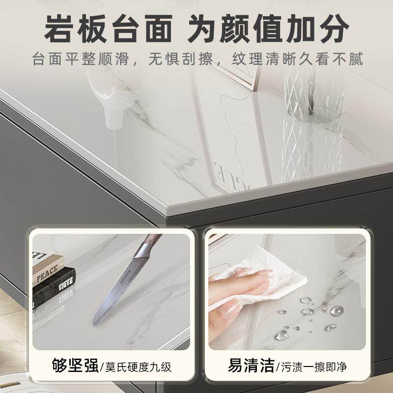 明峥家具厂岩板柜茶几组合轻奢简现RRE代视客厅家用卧约室电小户
