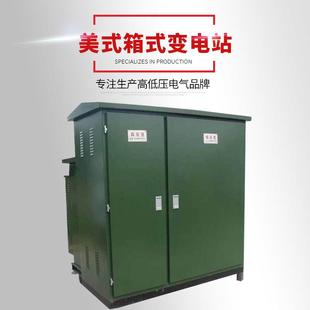 专业电生产箱式变电站美变站欧式变电欧式箱变站式预装市变电站