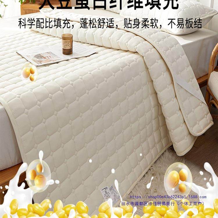 防水隔尿床垫护软垫家卧室宿舍大豆棉夹10064073床垫防滑垫用被褥,床上用品,床垫/床褥/床护垫/榻榻米床垫,淘宝优惠券,粉丝福利购,淘宝优惠卷