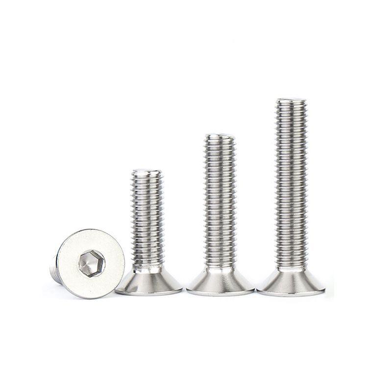 A级304不钢内六9角沉头螺钉GEVIDN7锈91M3~M8盒装