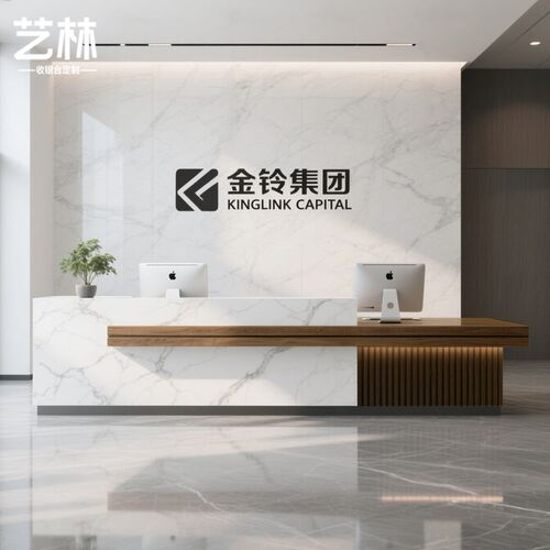 公司前台中式培训机构办公吧x台桌仿大理石酒店宾馆大堂收银接待