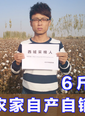 新疆长绒棉e花被6斤棉花胎六斤棉芯被铺盖被子棉被冬季加厚保暖